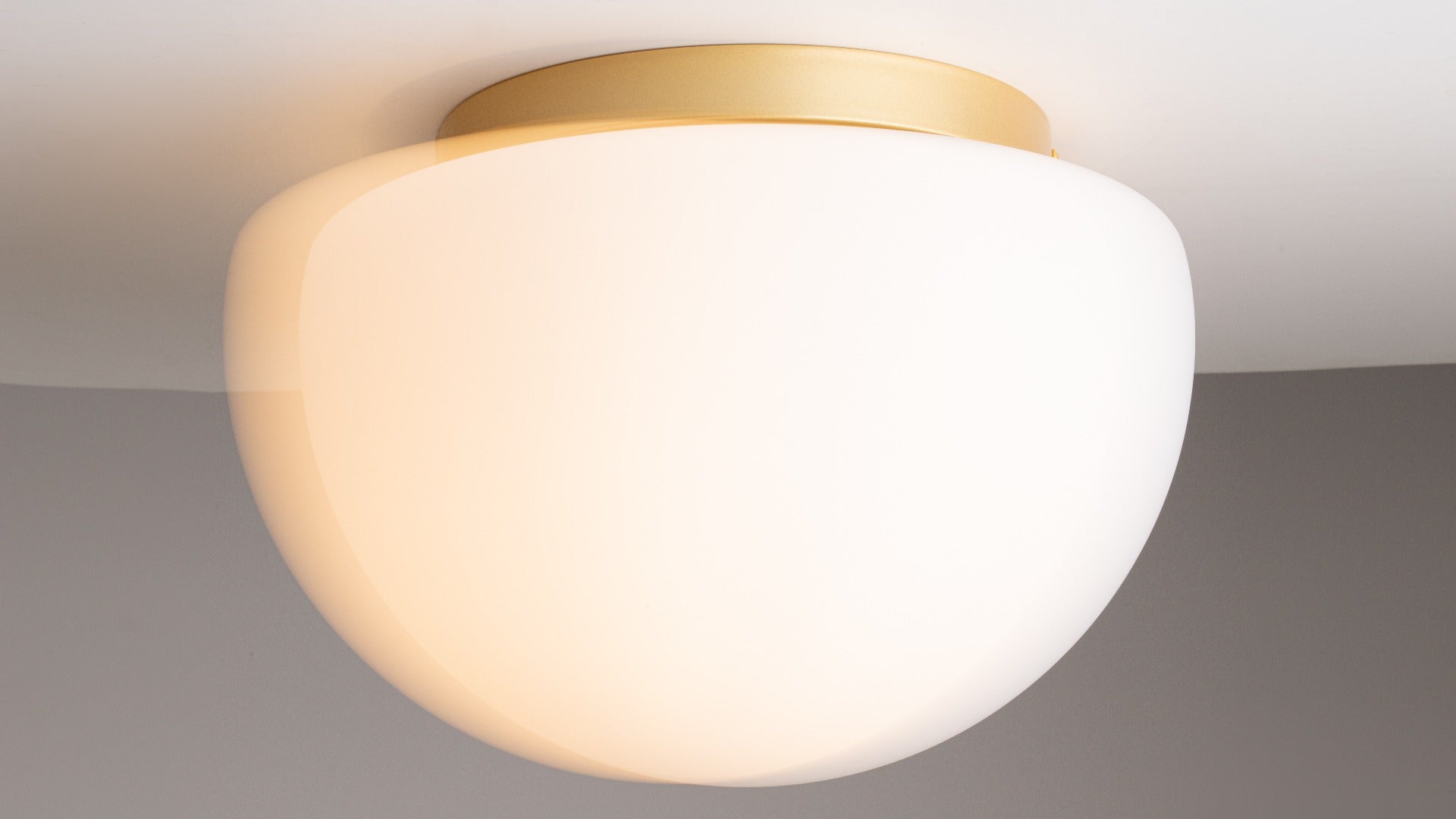 Plafoniera GLASSY WHITE&GOLD