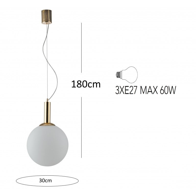 Lampă suspendată HERA 30