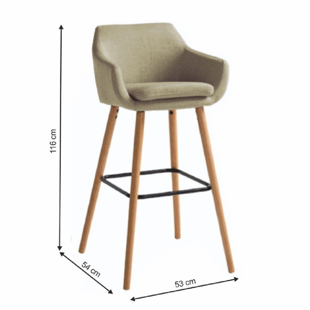 Scaun de bar HITARAS H80 CM