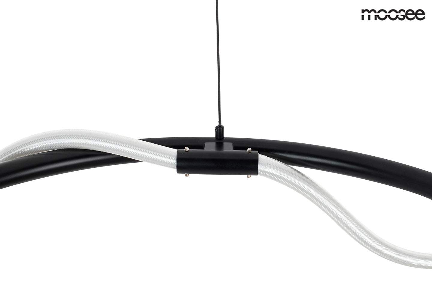 Lustra LED HOLLY ROUND BLACK
