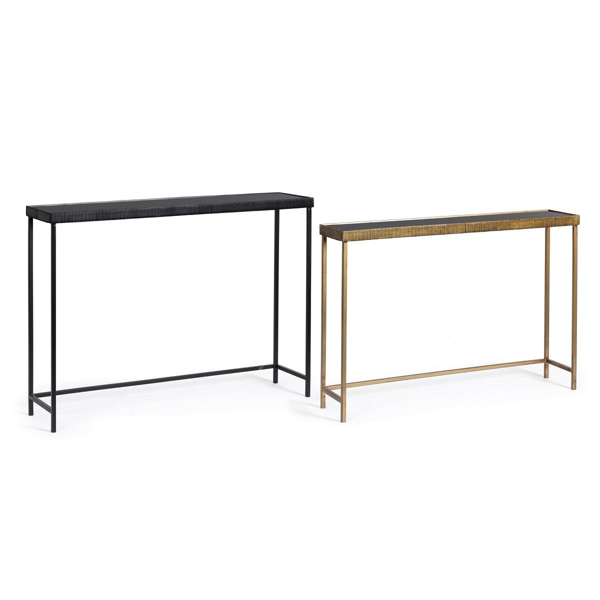 Set 2 console YAMIR 97x22x69/107x26x79 CM