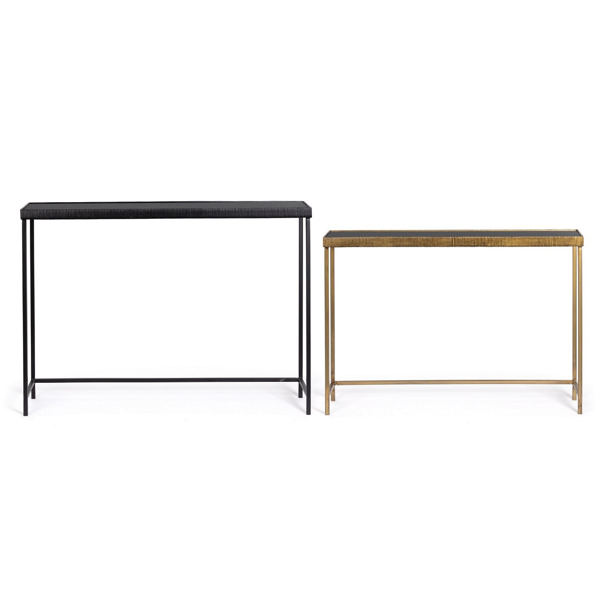 Set 2 console YAMIR 97x22x69/107x26x79 CM