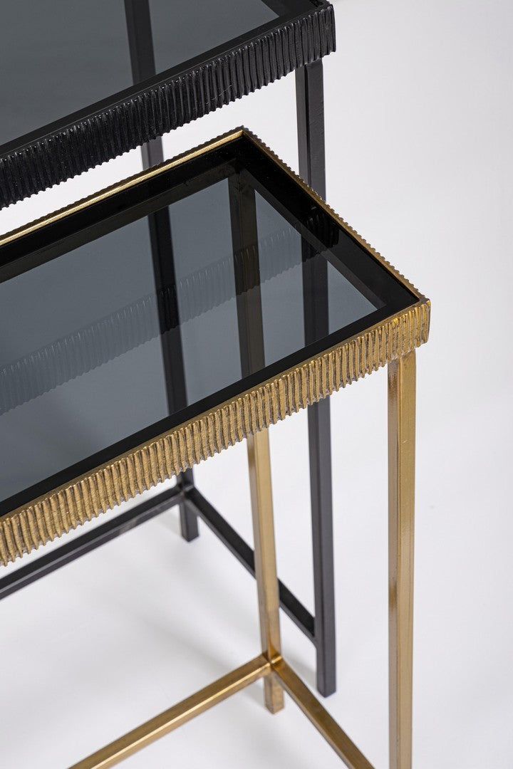 Set 2 console YAMIR 97x22x69/107x26x79 CM