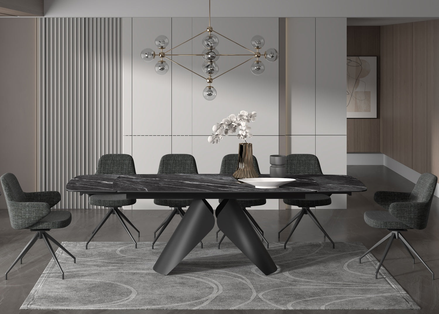 Masa extensibila HYPERION 180(260) x 90 CM