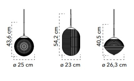 Lampa suspendata GRENA 4T