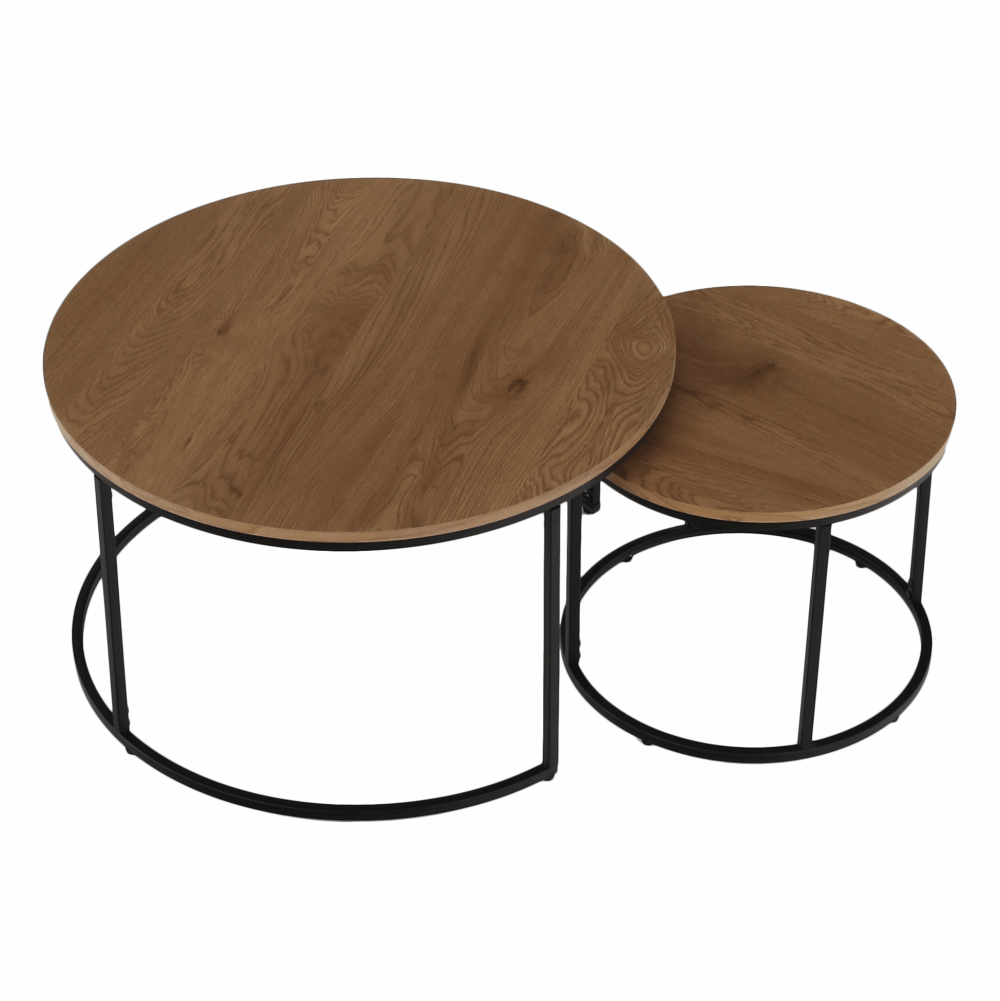 Set 2 masute de cafea AYLIN 80 CM