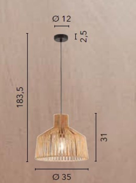 Lampa suspendata TROPICANA 35