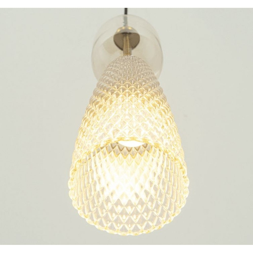 Lampa suspendata IRENI ROUND ANTIQUE BRASS