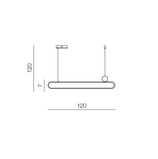 Lampa suspendata dimabila JERSTAL