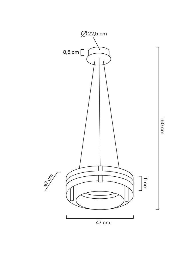 Lampa suspendata JOLIETE 2