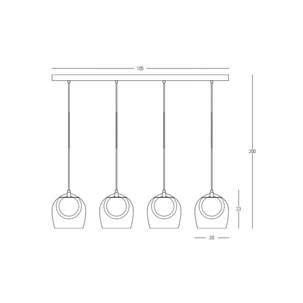 Lampa suspendata JOLIN LINIAR