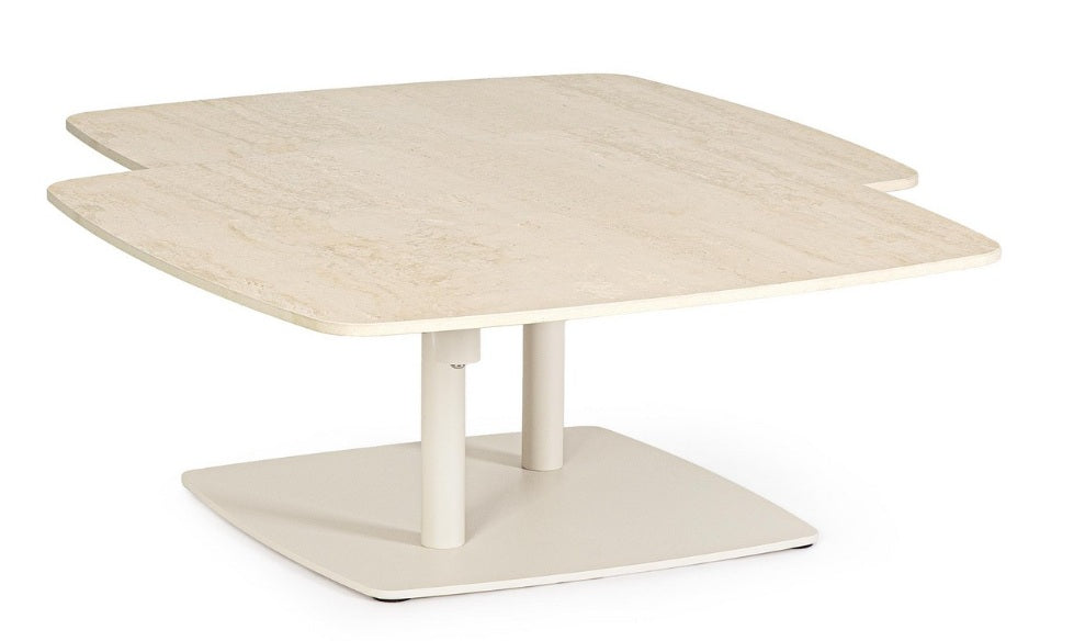 Masuta de cafea JOOSEF IVORY 70/90 x 122 x 35 CM