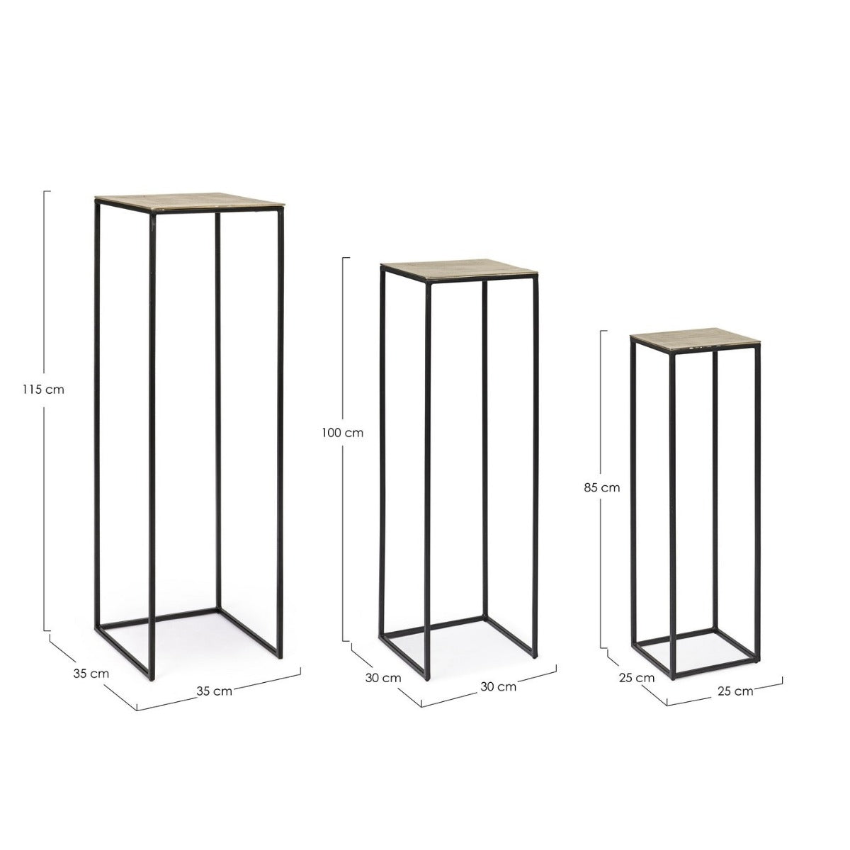 Set suport ghiveci KAMPALA