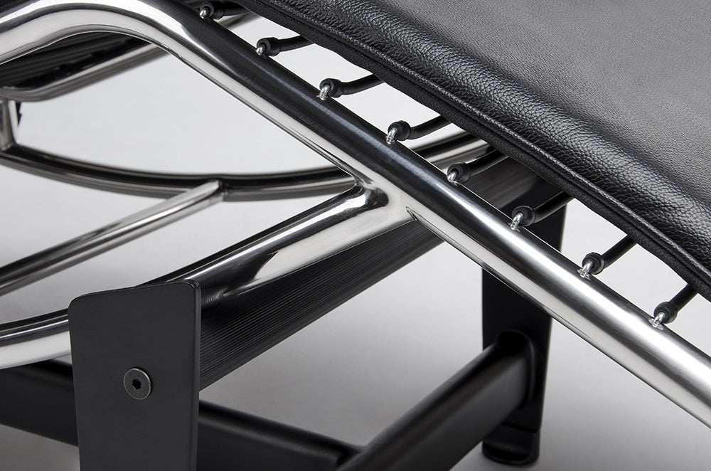 Sezlong KANGAS BLACK