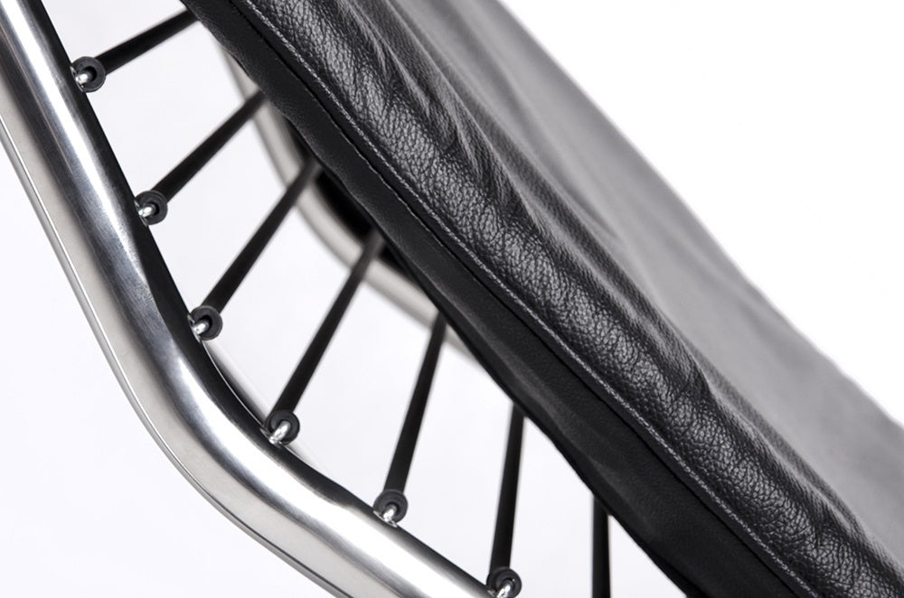 Sezlong KANGAS BLACK