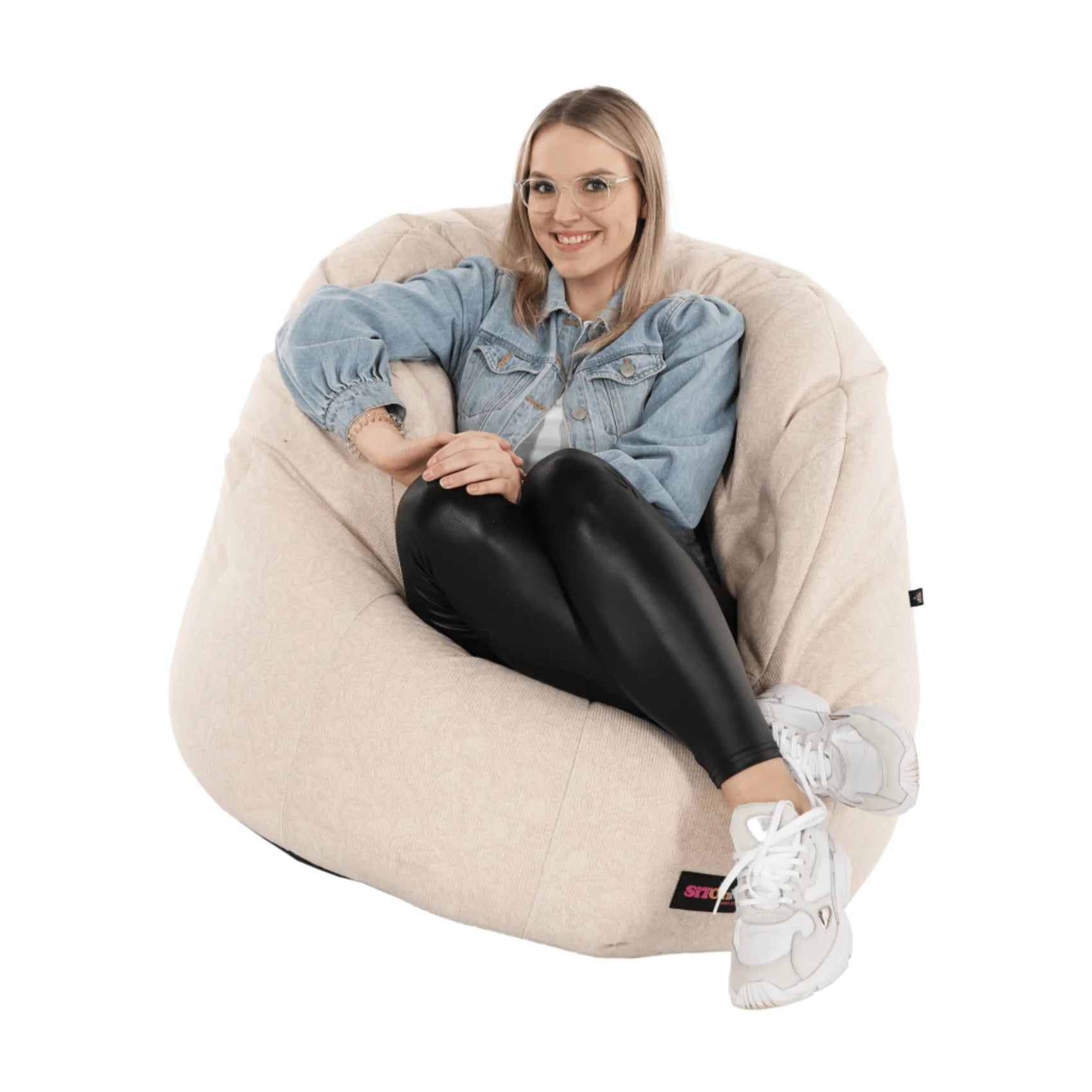 Fotoliu puf RODEO 80 x 80 x 95 CM