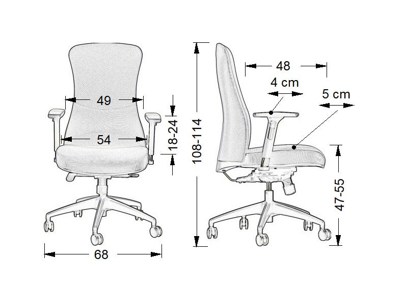 Scaun de birou KENSAS