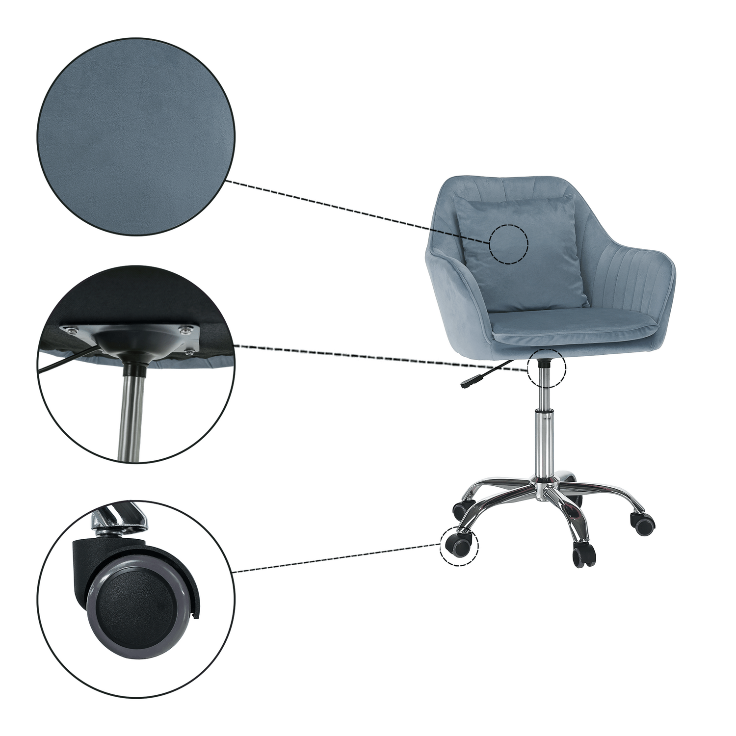 Scaun de birou PORTLAND