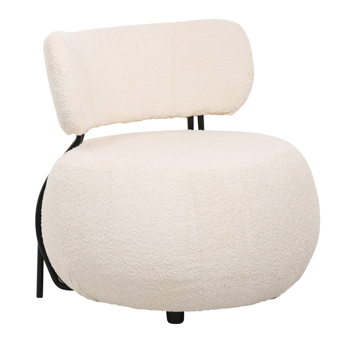 Fotoliu KREYSLER BOUCLE CREAM