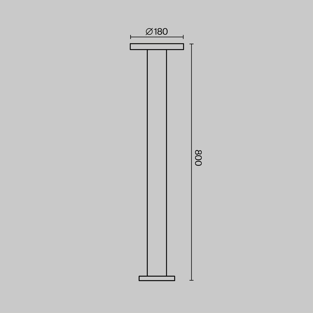 Lampa stativa WALD H80 CM
