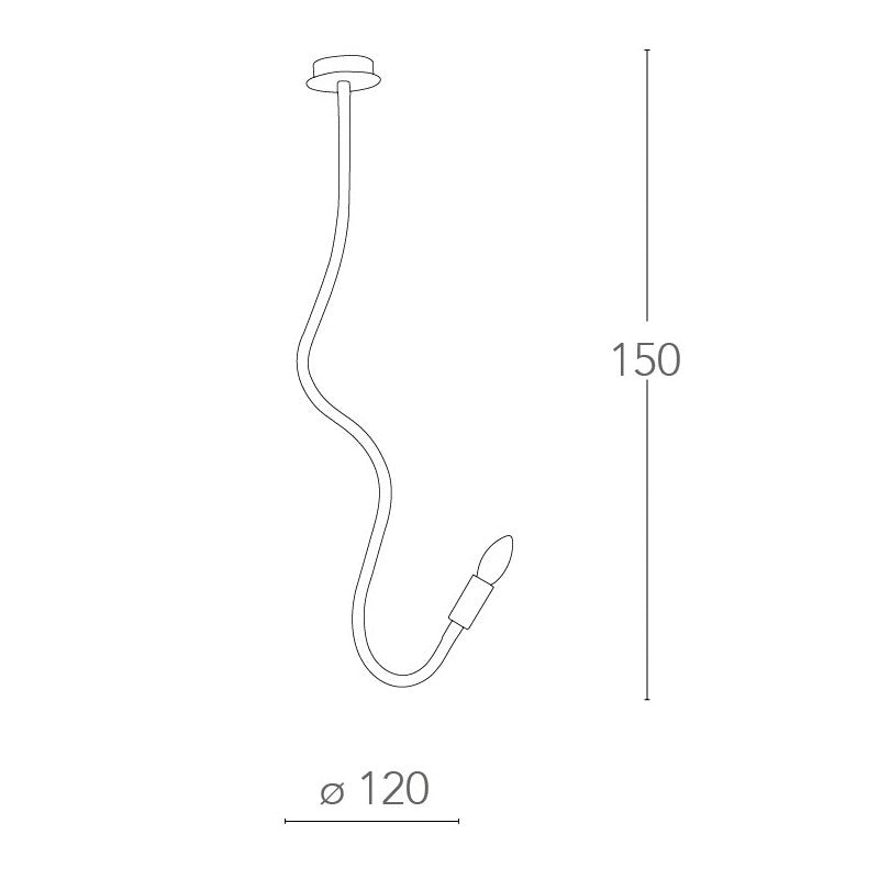 Lampă suspendată LOVER 1