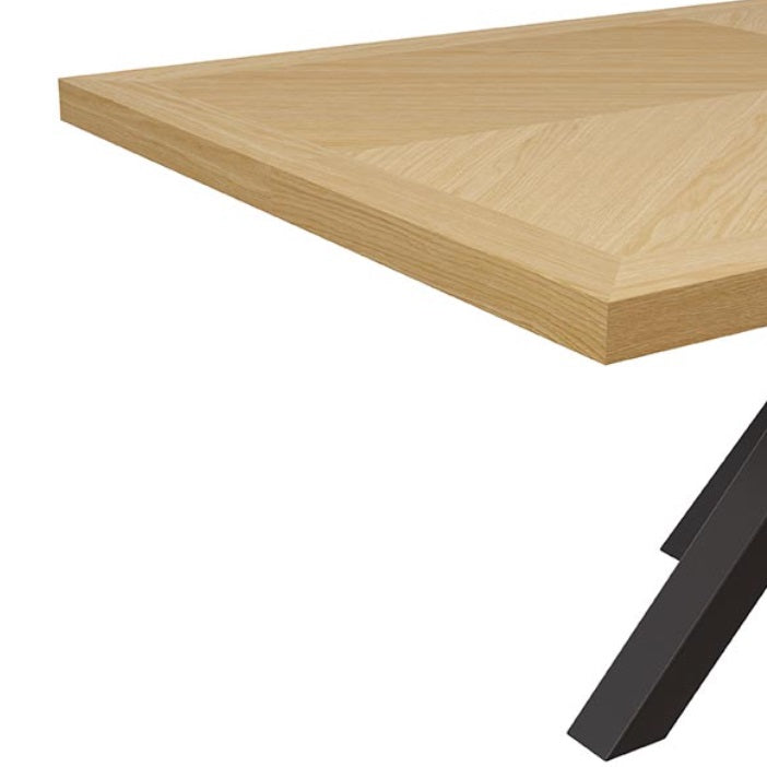 Masa LAINE 140x90/160x90/180x100/200x100 CM BLACK