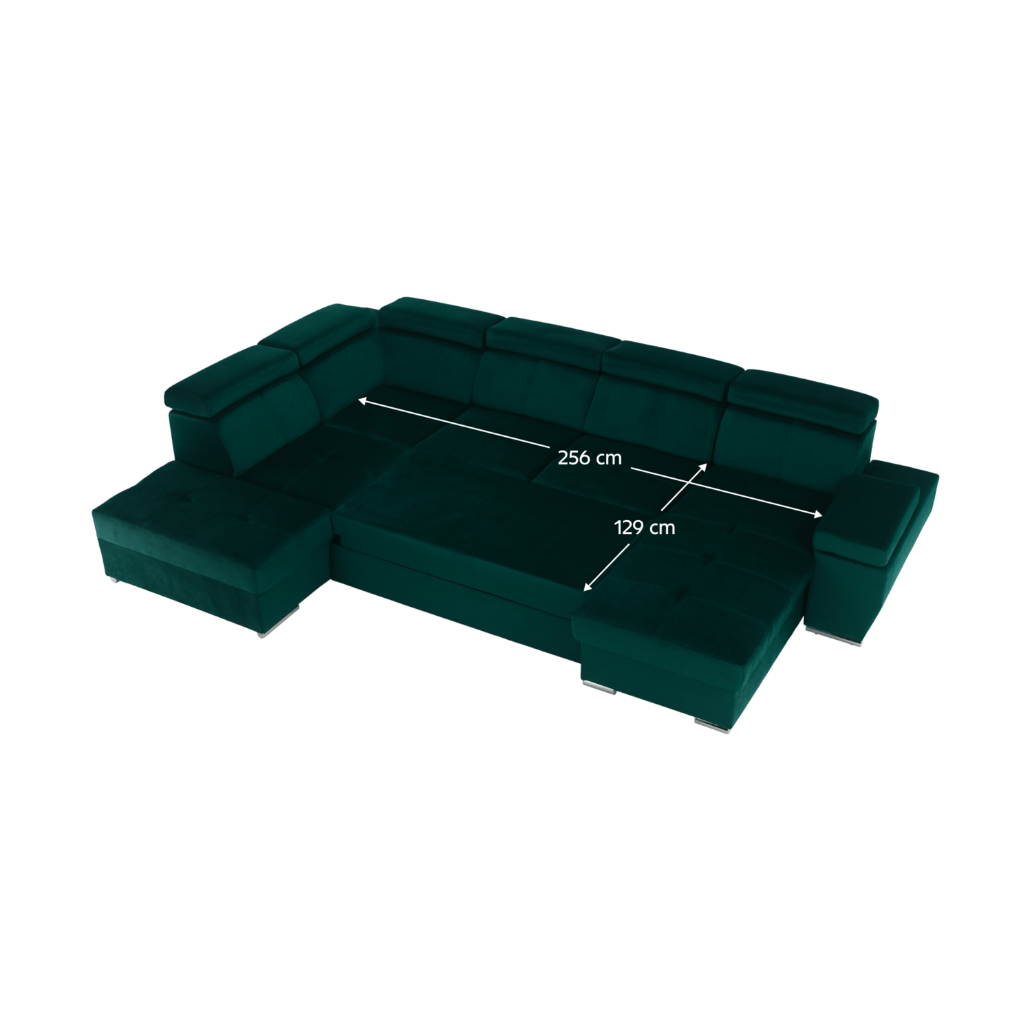 Coltar dreapta extensibil LACORAS 329 CM