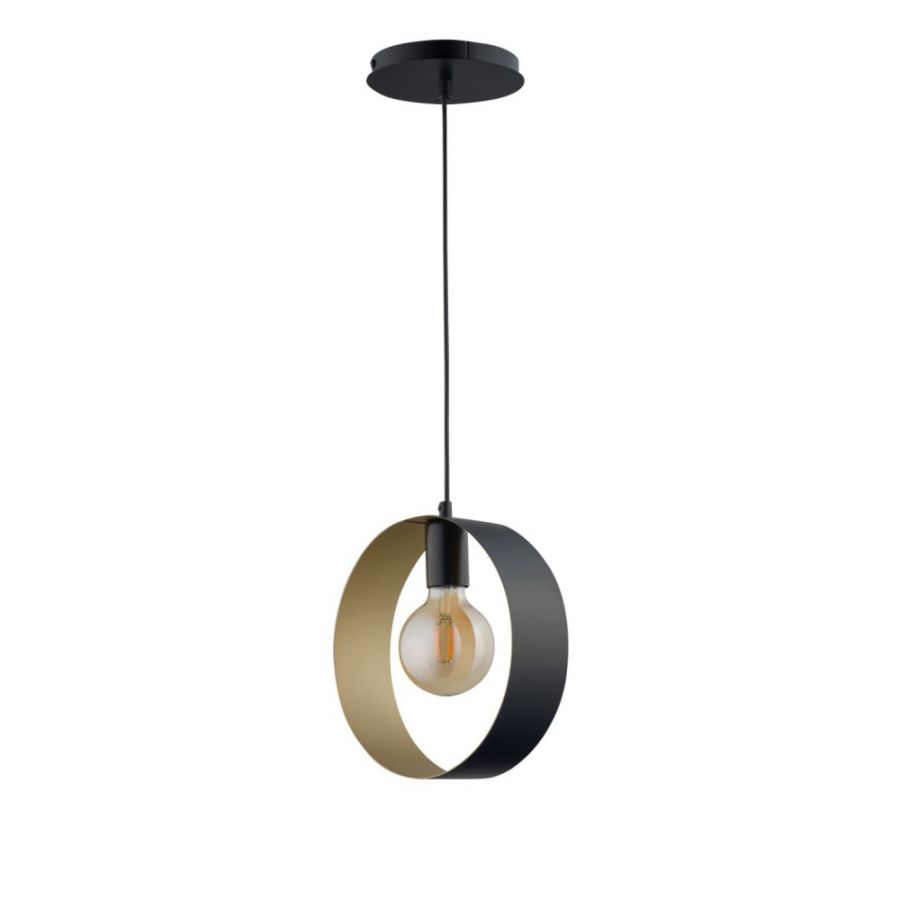Lampă suspendată GLOSSY-Negru / Gold
