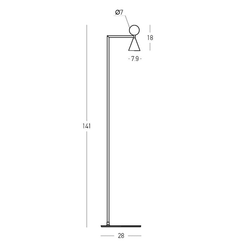 Lampadar GILVARO