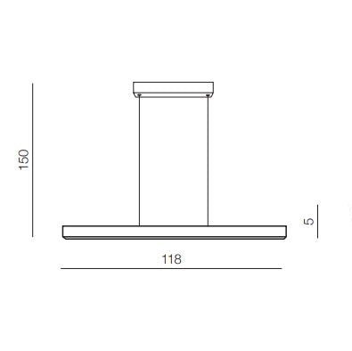 Lampa suspendata dimabila RANDAKS LINIAR