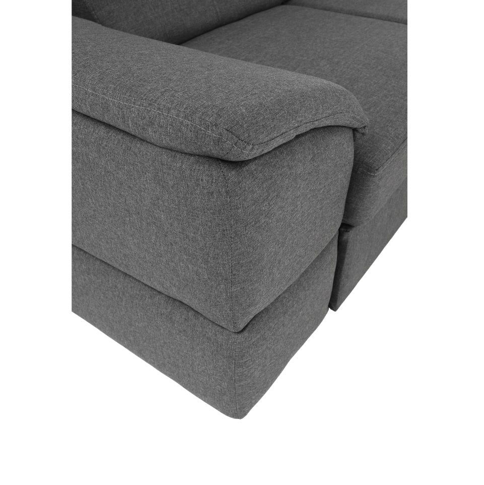 Coltar reversibil extensibil LANGORIA GREY 325 CM