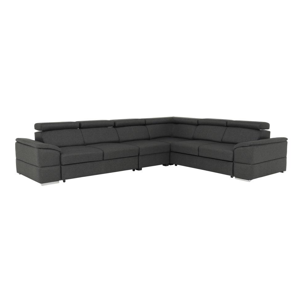 Coltar reversibil extensibil LANGORIA GREY 325 CM