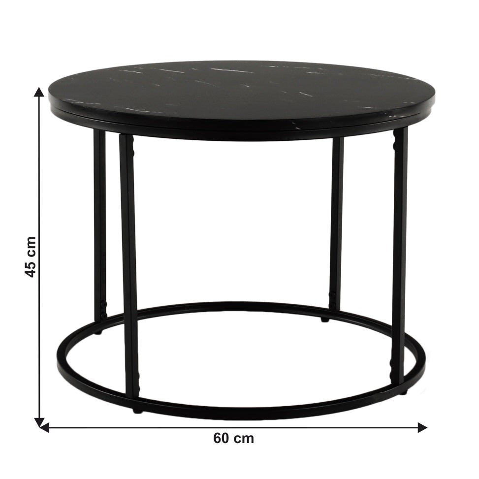 Masuta de cafea LAVINES Ø60 x 45 CM