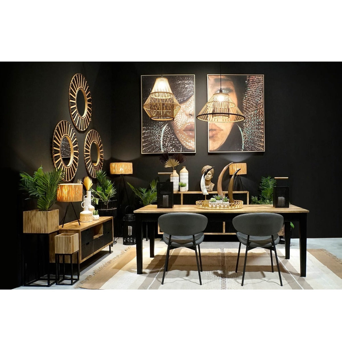 Comoda TV LESBURN 125 x 40 x 55 CM