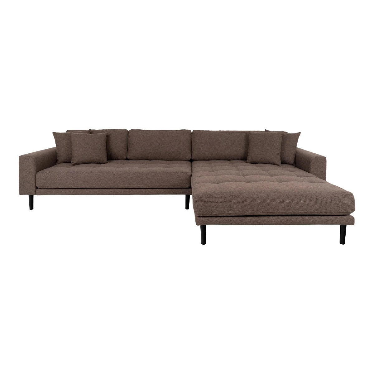 Coltar dreapta LIDAS LOUNGE BROWN 290 CM