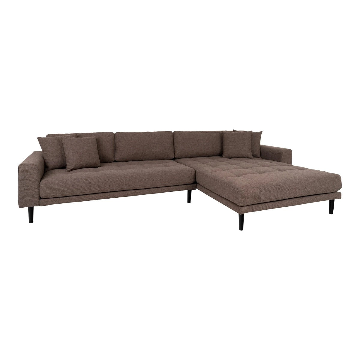 Coltar dreapta LIDAS LOUNGE BROWN 290 CM