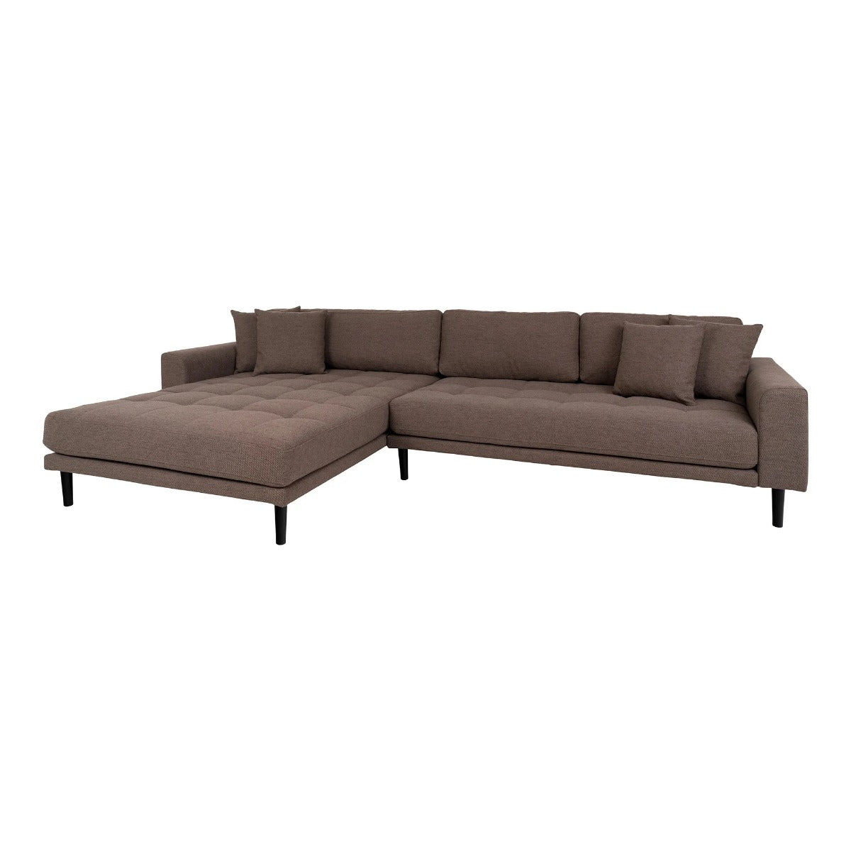 Coltar stanga LIDAS LOUNGE BROWN 290 CM
