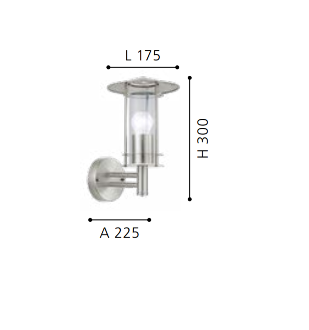 Aplica de perete LISIO