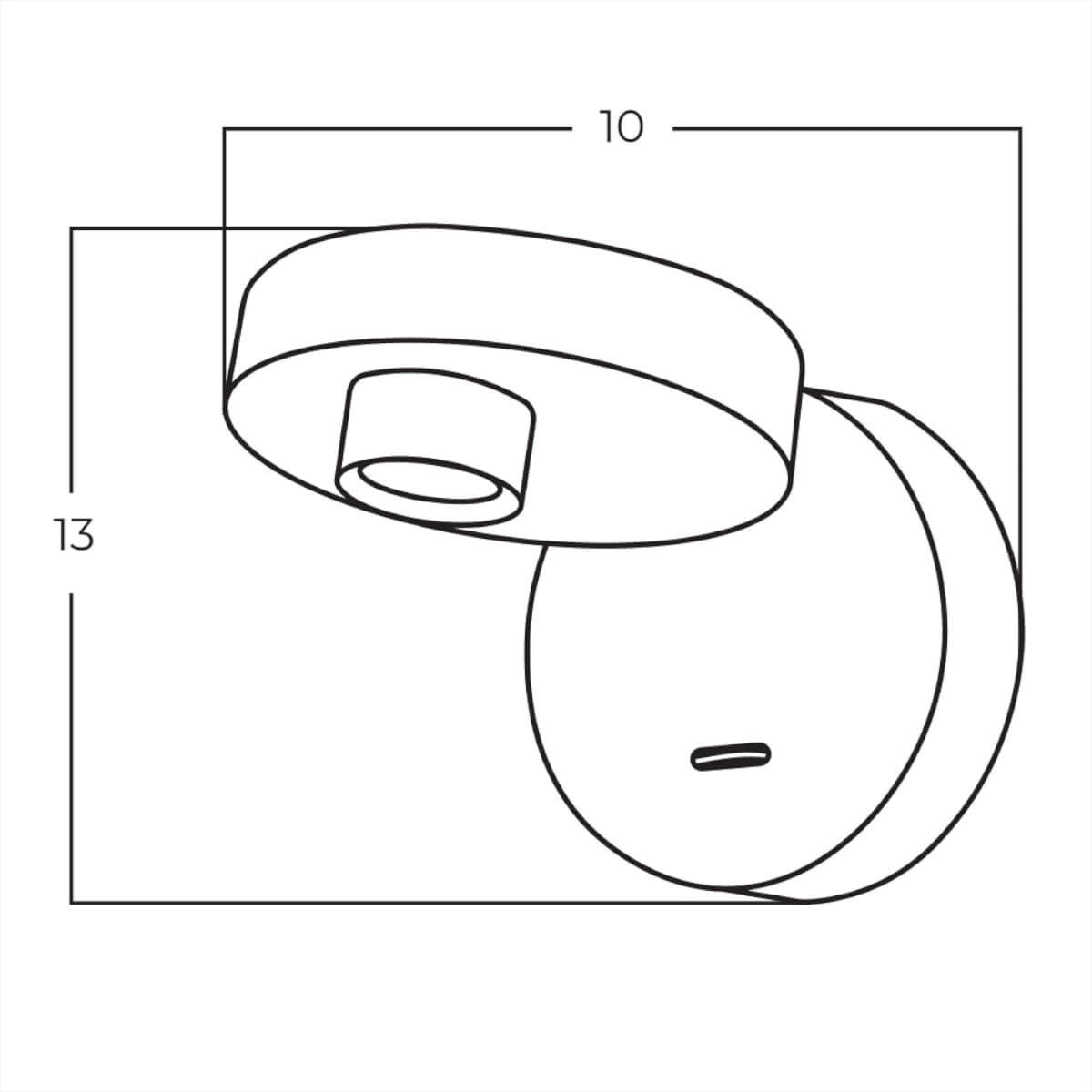 Aplica de perete LISTERO