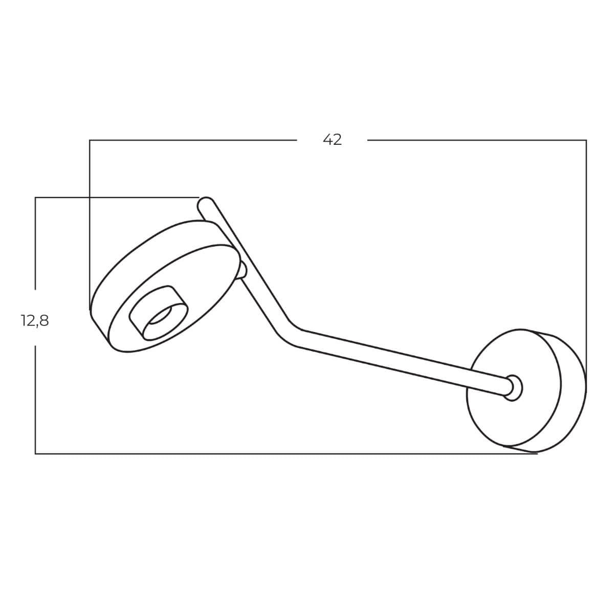 Aplica de perete LISTERO ARM