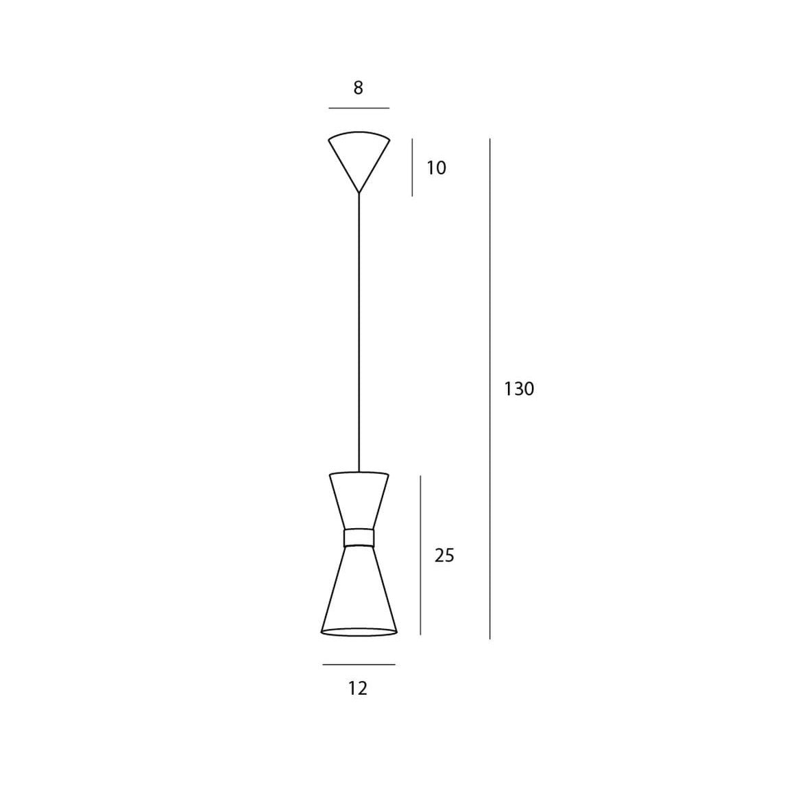 Lampă suspendată Monti 1