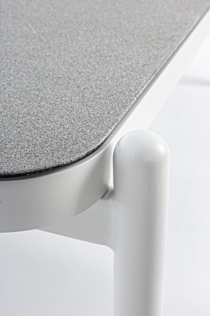 Masuta de cafea LORENYA 120 x 75 CM Alb