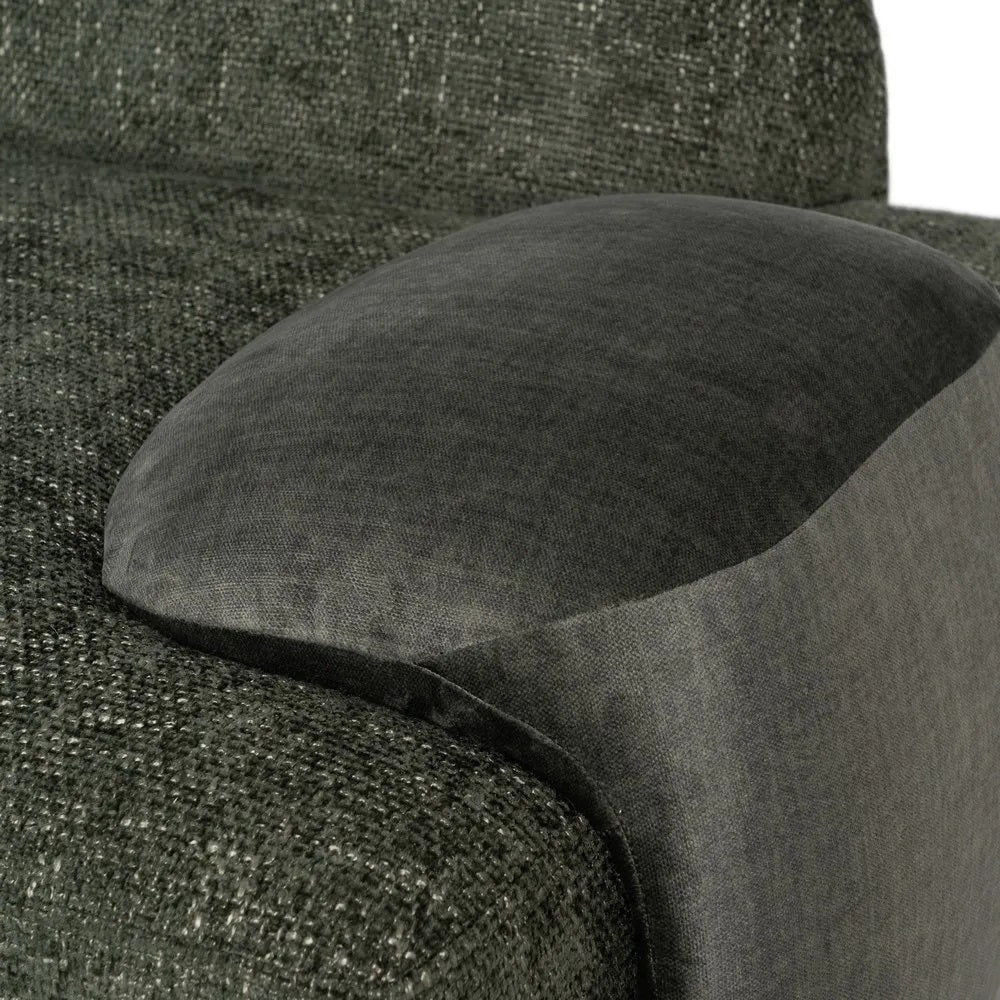 Canapea 2 locuri LORNAK GREEN 180 CM