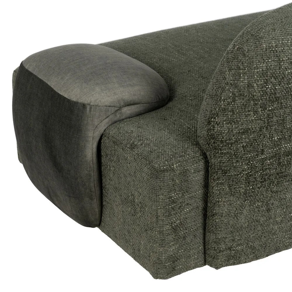 Canapea 2 locuri LORNAK GREEN 180 CM