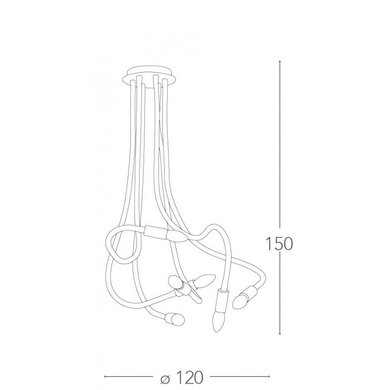 Lampă suspendată LOVER 6