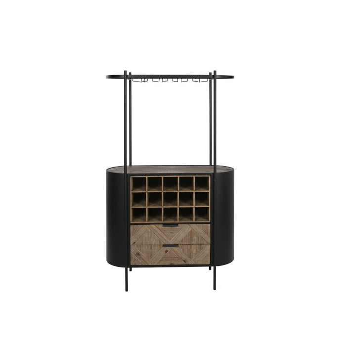 Cabinet de vinuri LOVARN 90 x 36 x 150 CM