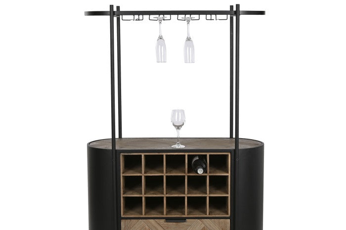 Cabinet de vinuri LOVARN 90 x 36 x 150 CM