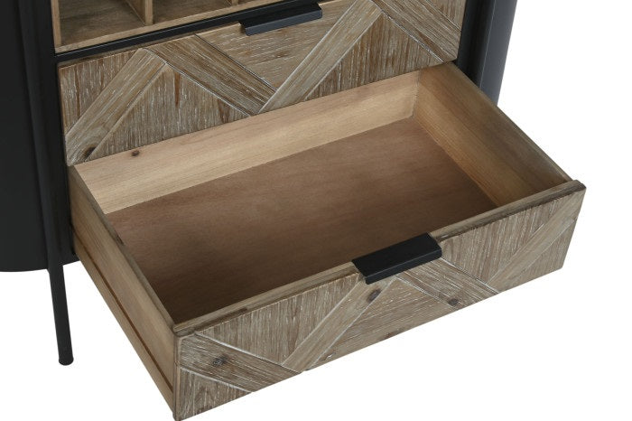 Cabinet de vinuri LOVARN 90 x 36 x 150 CM