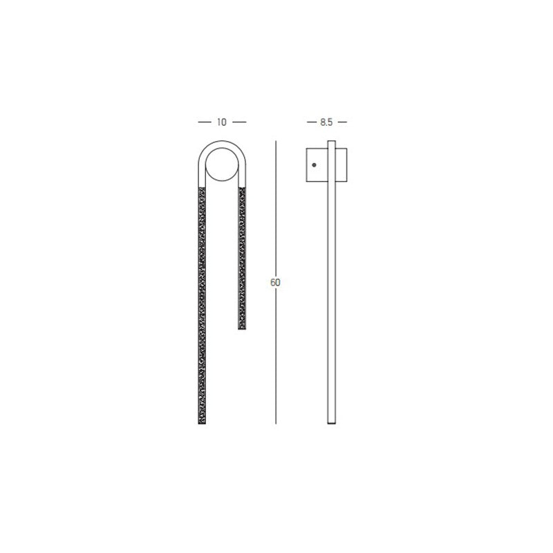 Aplica de perete LOVAS 60 CM