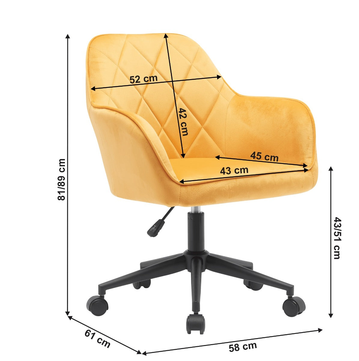 Scaun de birou LUINA